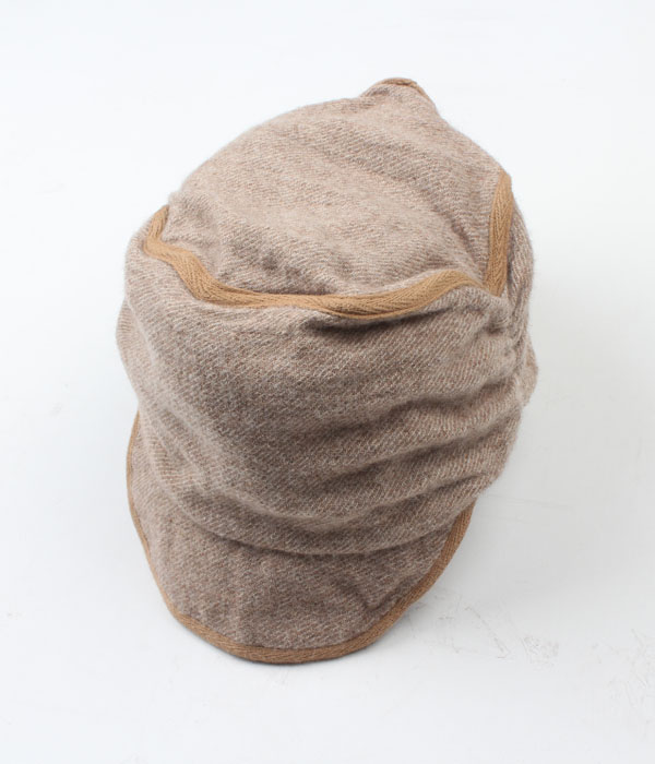 GRACE HATS tweed wool cap