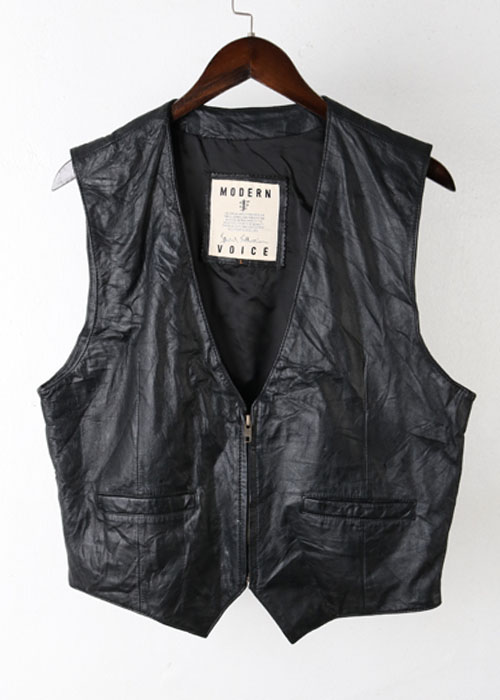 MODERN VOICE leather vest