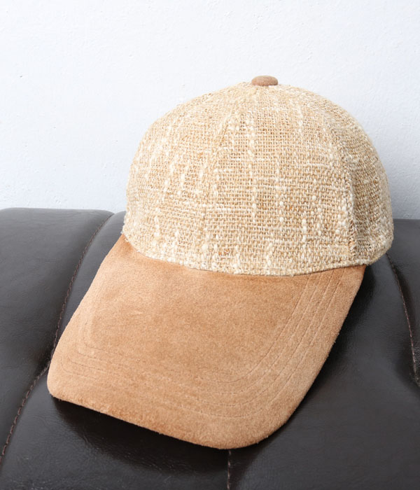 GLEN FIELD hemp+leather cap