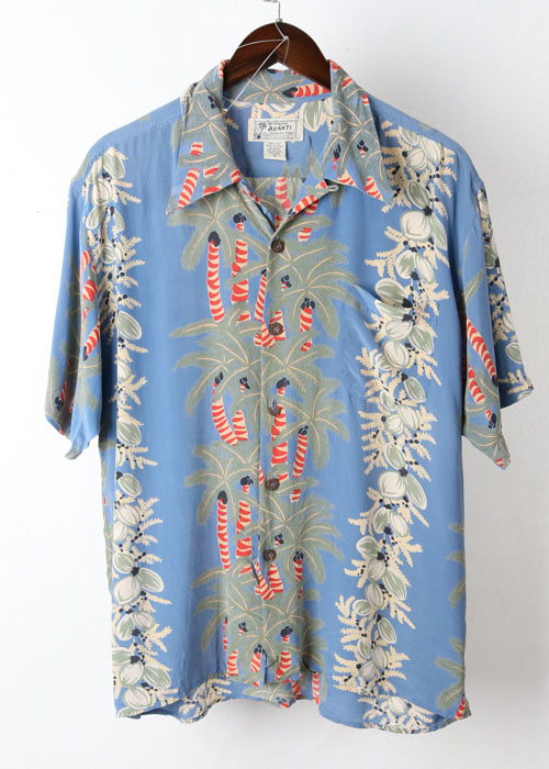 AVANTI silk hawaiian shirts