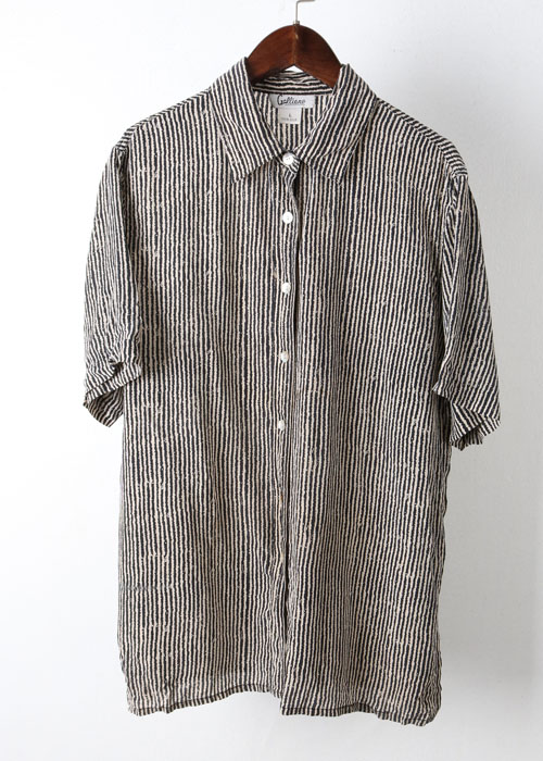 Galliano silk shirts