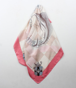 St.Armin&#039;s Club silk scarf