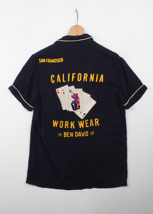 BEN DAVIS chain stitch work shirts