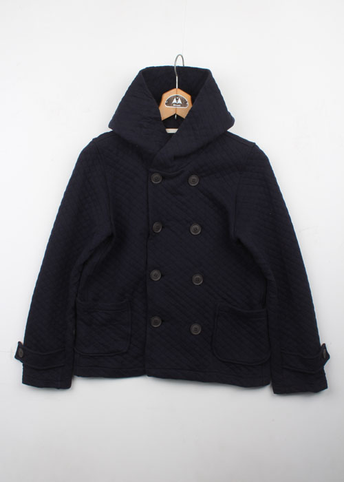 studio CLIP quilting hoodie jacket