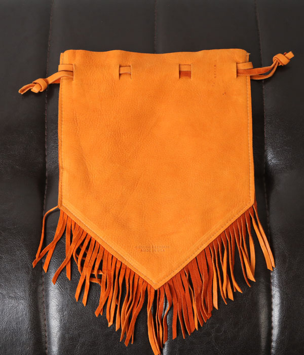 deerskin leather pouch