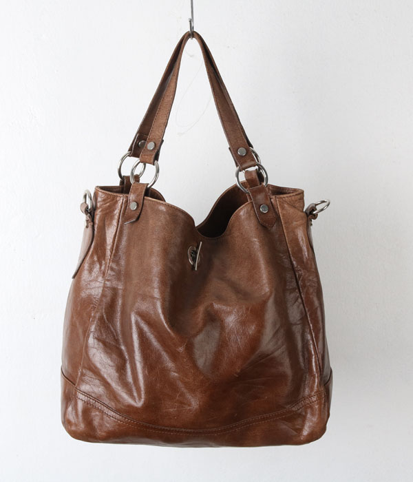 GIANNI CHIARINI FOR VERDE leather bag