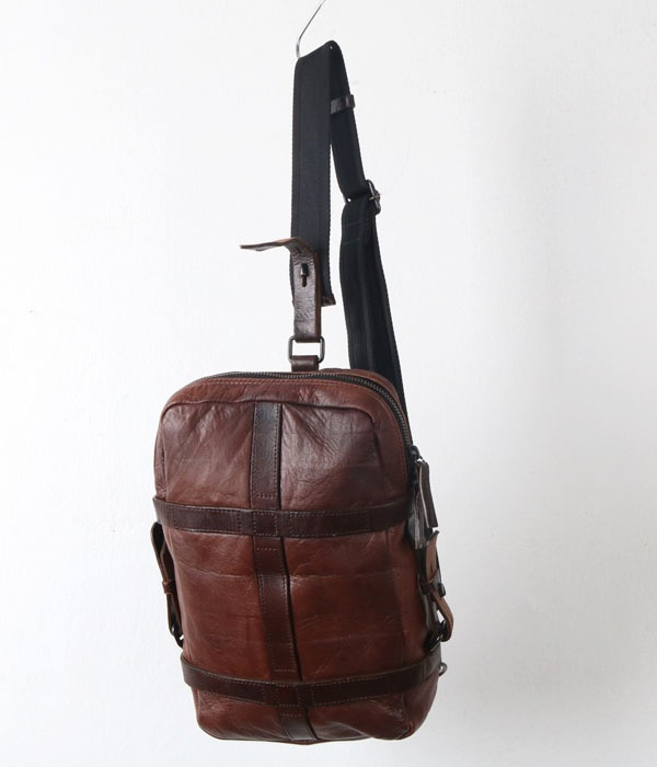 DECADE leather sling bag