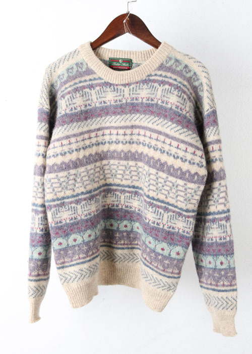 shetland wool sweater
