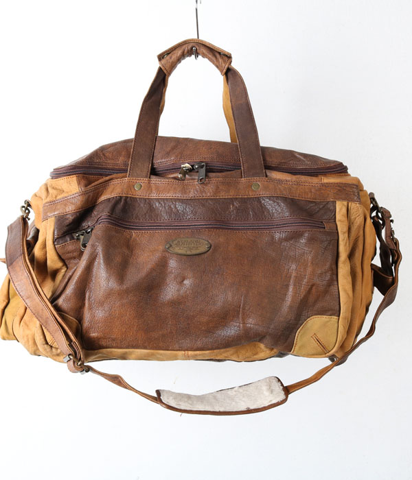 OVERLAND OUTFITTERS leather travel bag