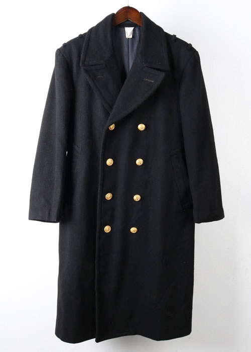 vtg military wool coat