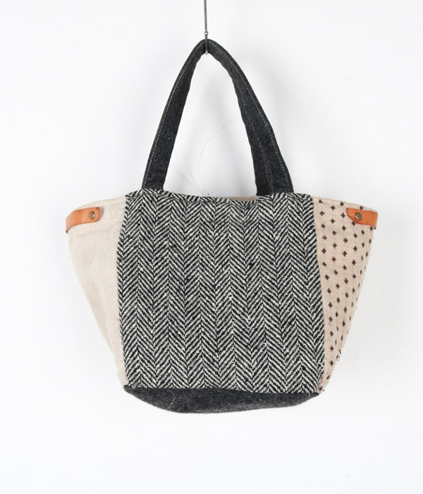 wool+linen tote bag