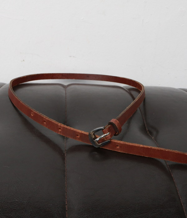 Margaret Howell leather+silver buckle