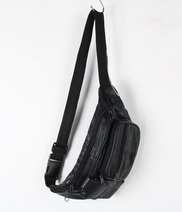 leather waist bag