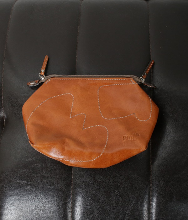 PELLE BORSO leather pouch