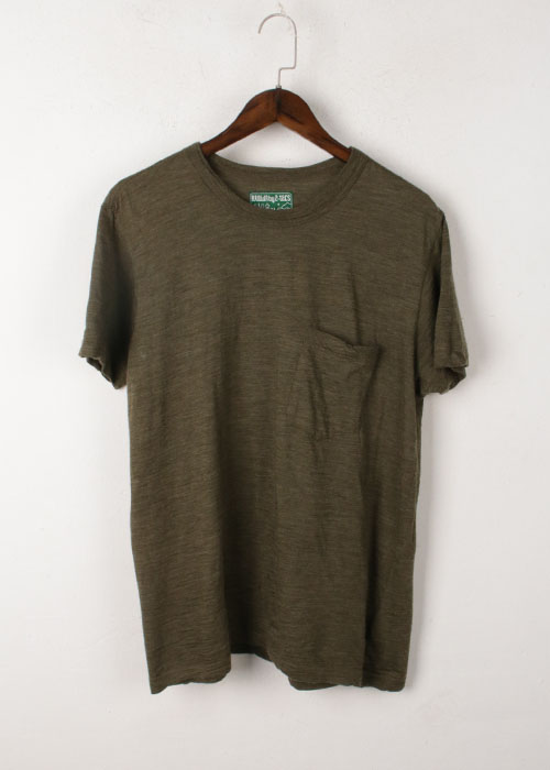 BROWN BY 2-TACS wool t-shirts