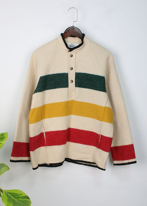 70~80&#039;s Woolrich blanket shirts jacket (made in u.s.a)