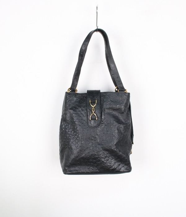 ostrich leather bag (새제품)