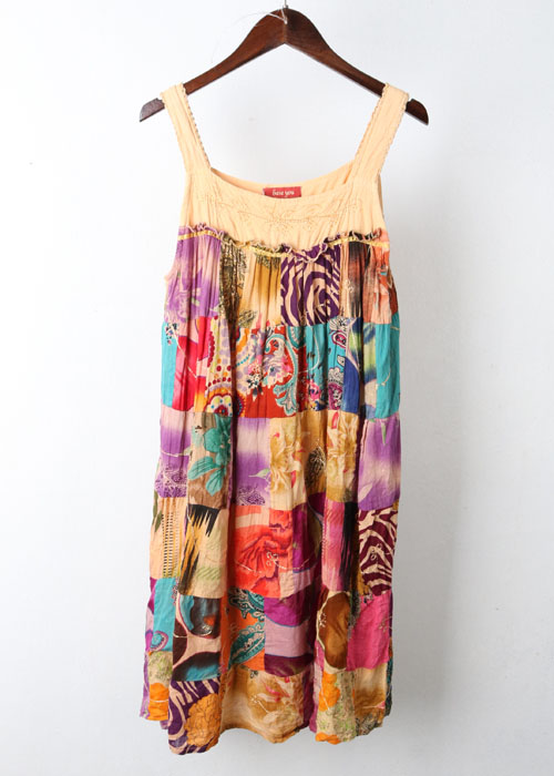 rayon+cotton one-piece