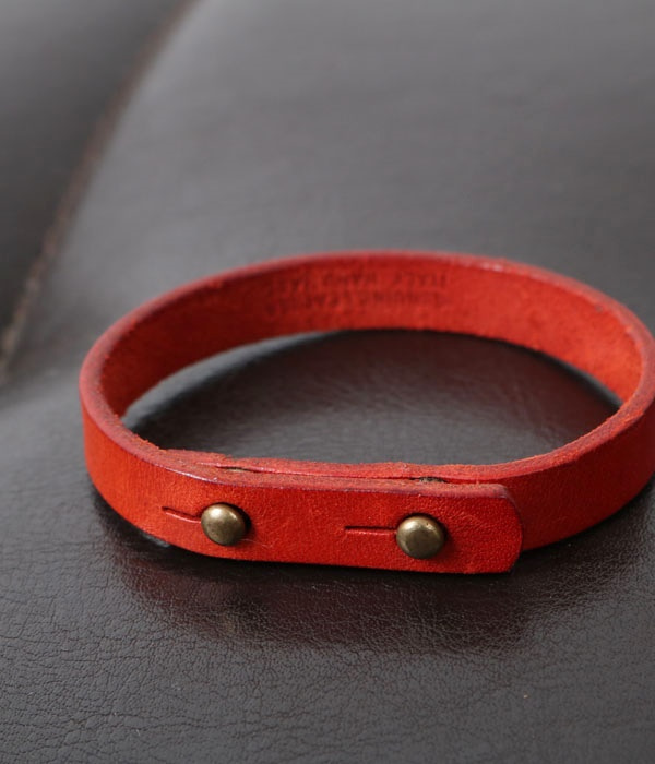 ITALY HAND MADE leather bracelet