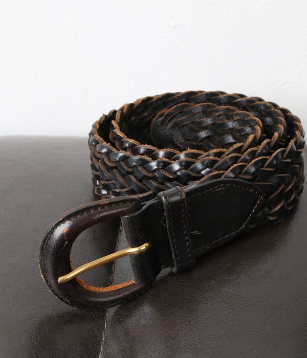 INDIO weaving leather belt