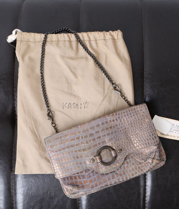 KASAIYA leather hand bag (새제품)