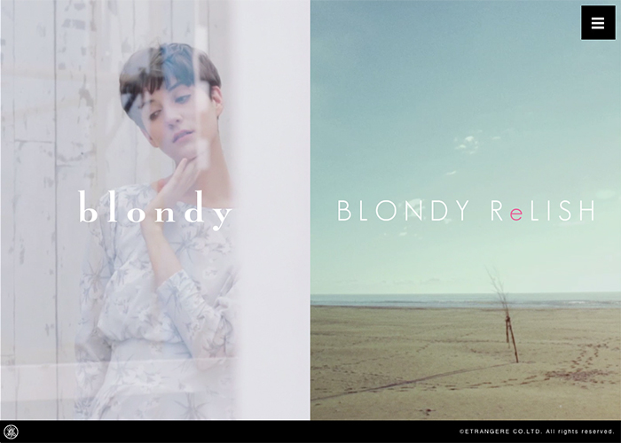 Blondy/BLONDY ReLISH - Awwwards Nominee