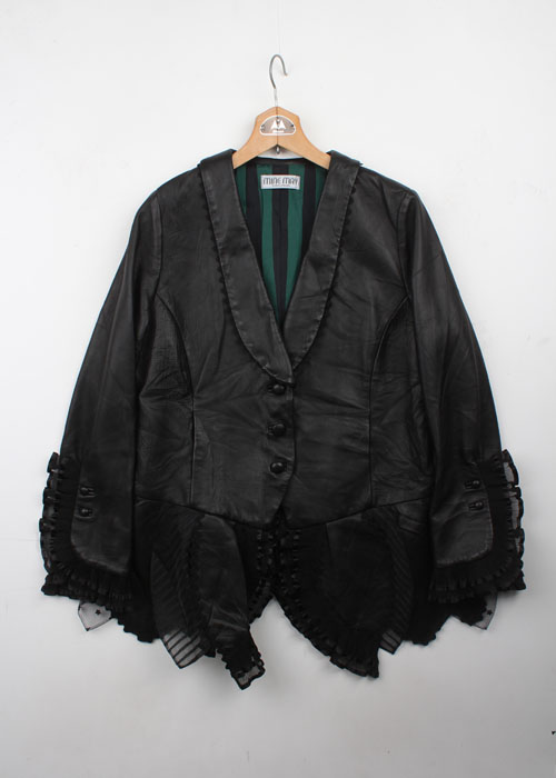 MEIKO KITAHARA sheep skin leather jacket