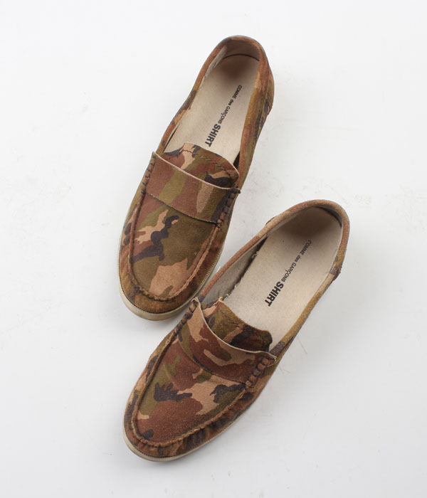 COMME des GARCONS SHIRTS camo patter shoes(US9)