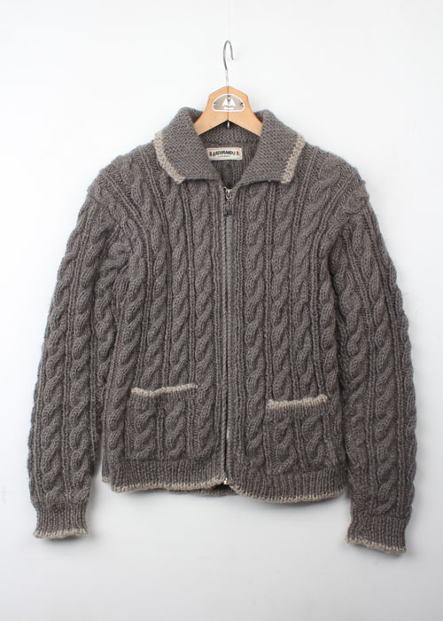 KATHMANDU by H.R.MARKET wool sweater jacket