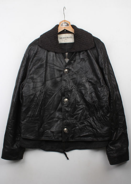DIRK BIKKEMBERGS layerd leather jacket