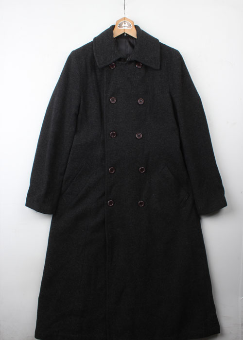 INED double button wool coat
