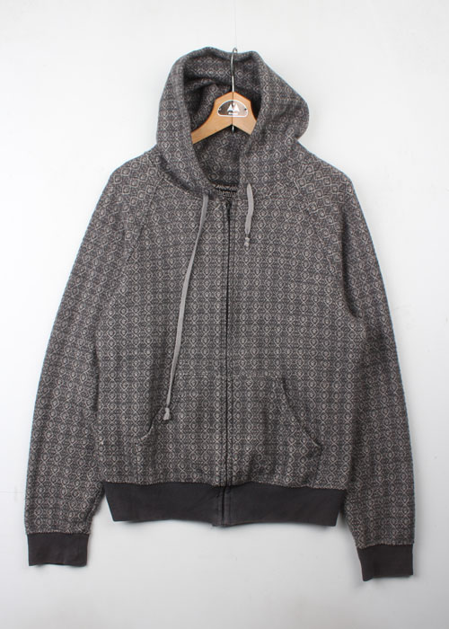 Bohemians knit zip-up hoodie