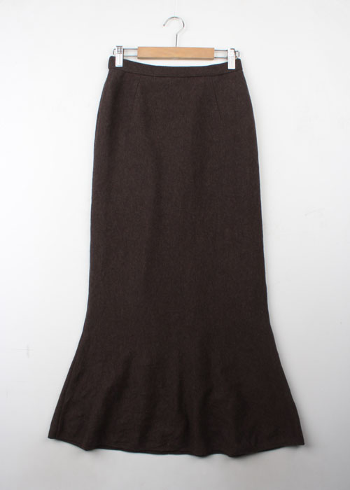 COSA-NOSTRA wool&amp;cashmere&amp;silk knit skirt