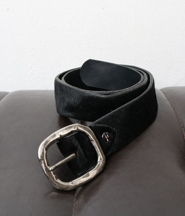 calf skin leather belt