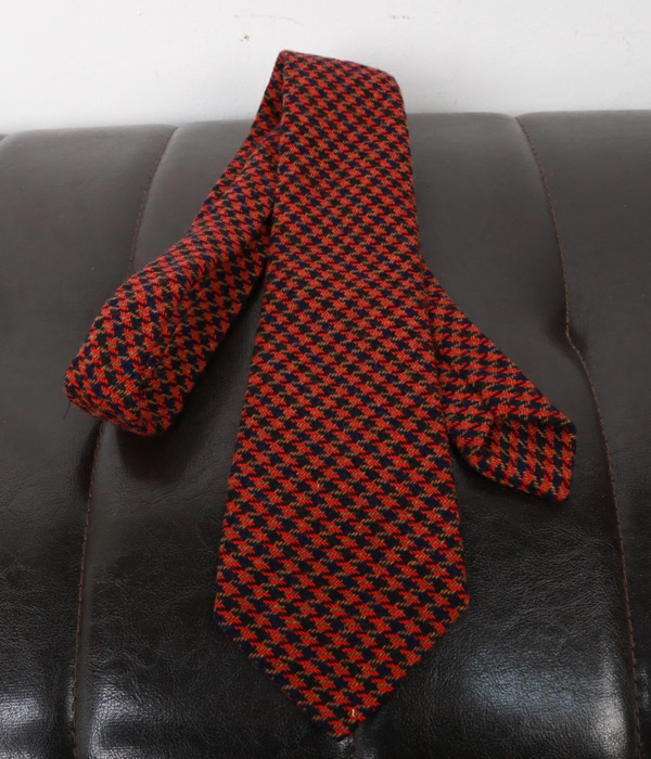 Glenshane of dublin tweed wool tie