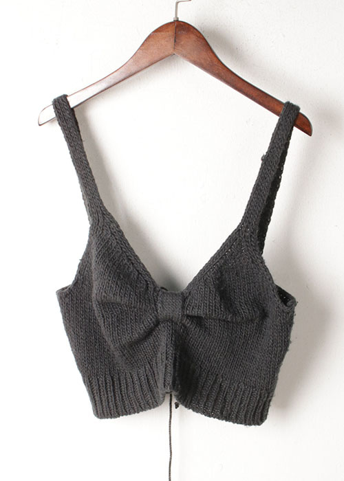 L&#039;ESSAGE JOURNAL STANDARD knit bustier