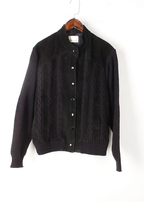 Takashiyama leather+knit