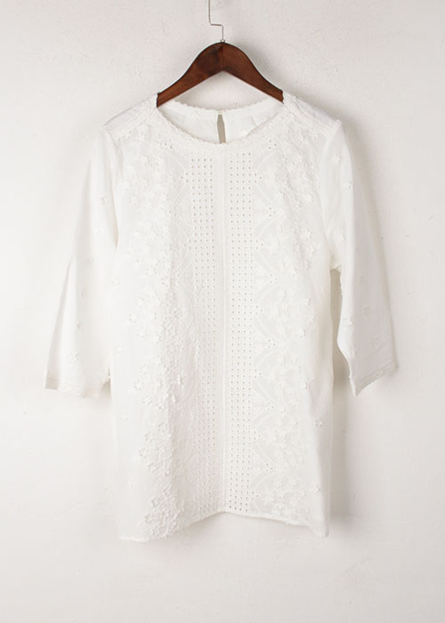 CERISIER cotton blouse
