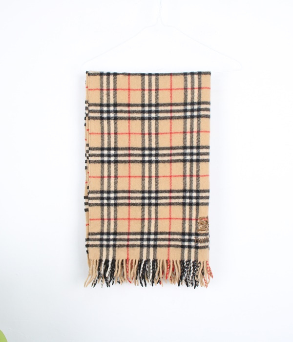 Burberrys wool shawl