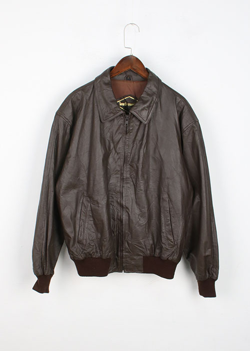 vtg leather jacket