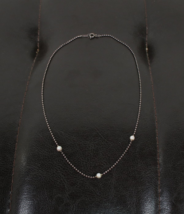 4℃ silver necklace